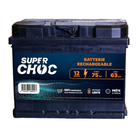 Batterie SUPER CHOC 75 Ah